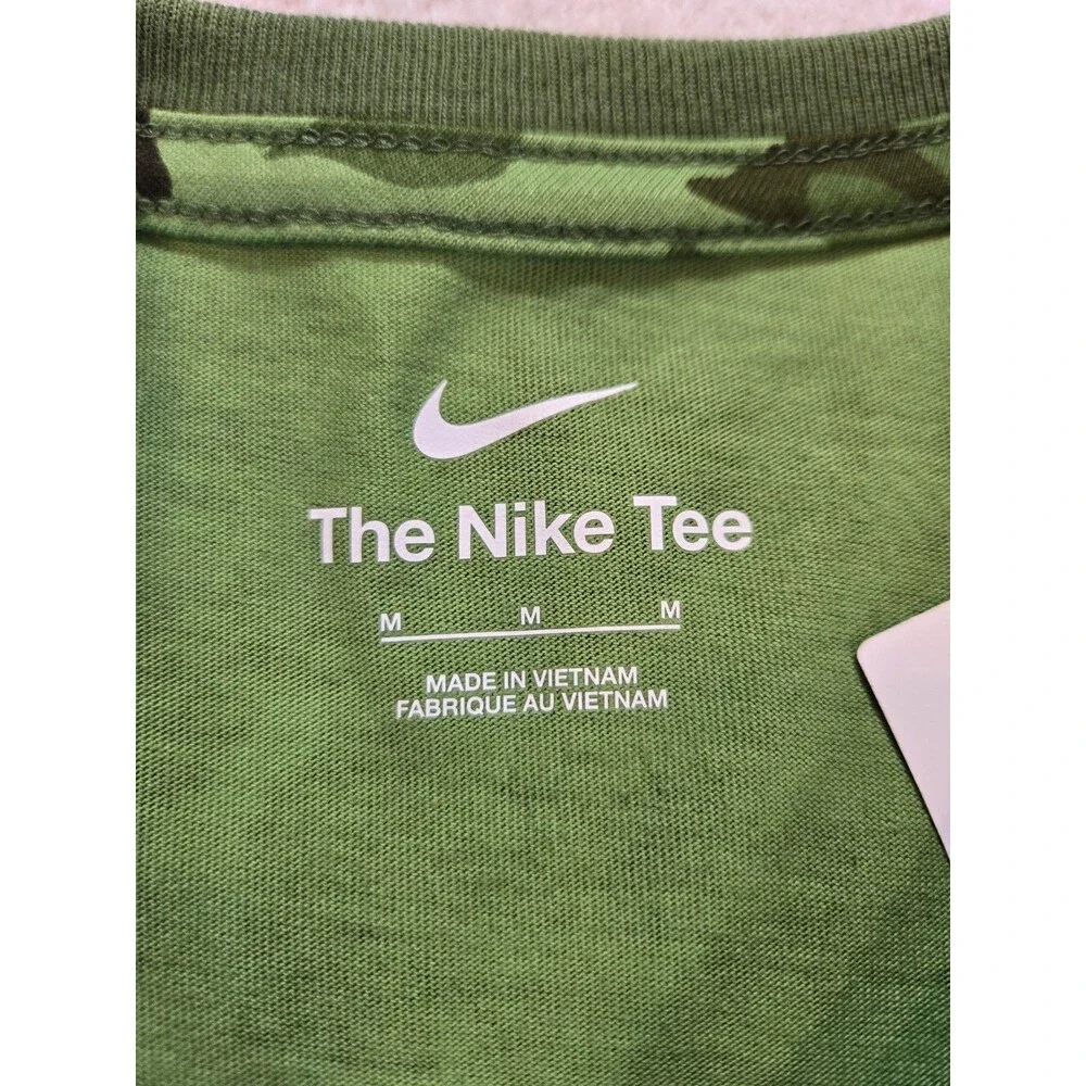 Mens The Nike Tee Oklahoma Sooners Camouflage Long Sleeve T Shirt Medium Green